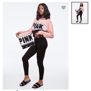 Pink VS pullover & legging set